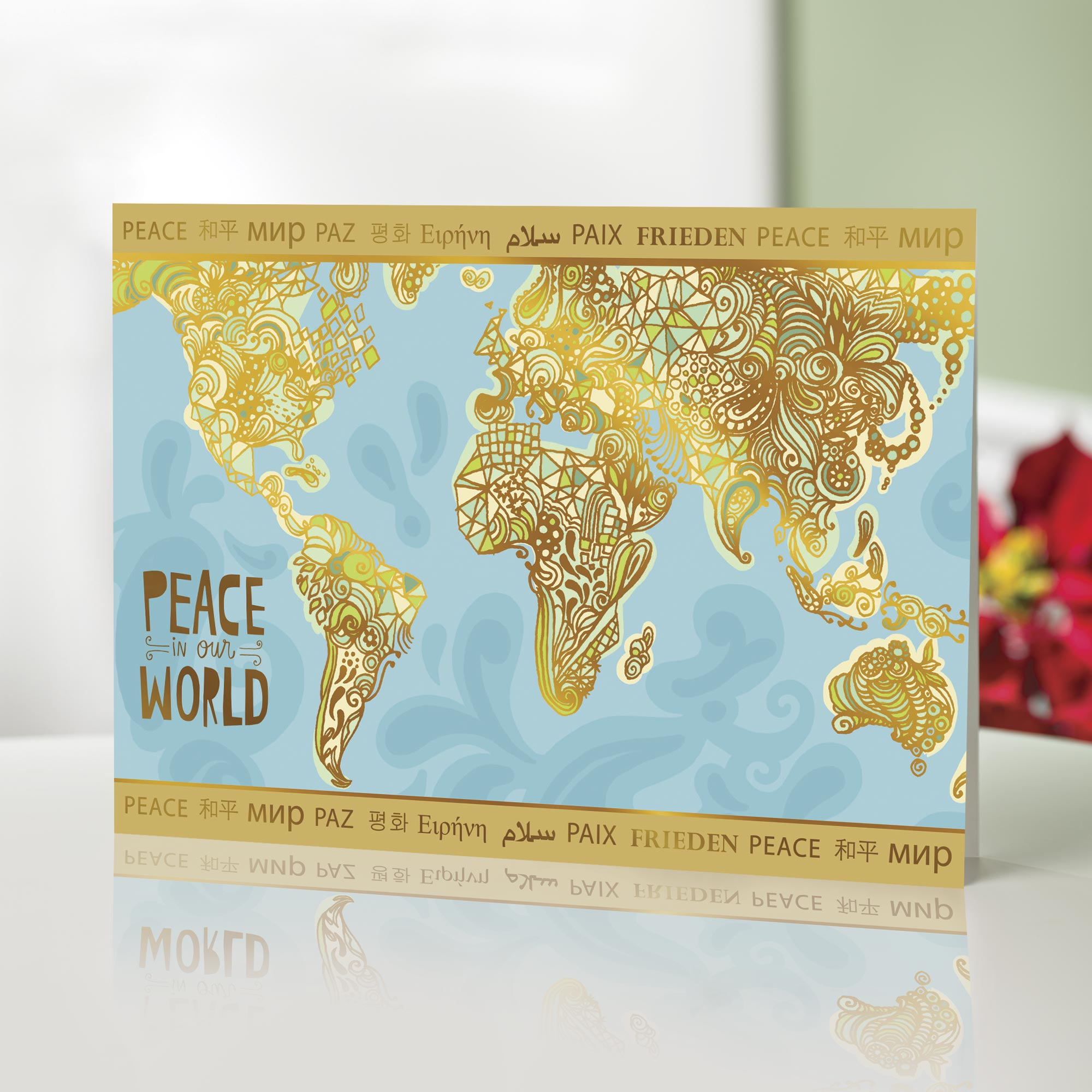 Unicef Market Peace Themed Unicef Holiday Cards Set Of 12 Peace