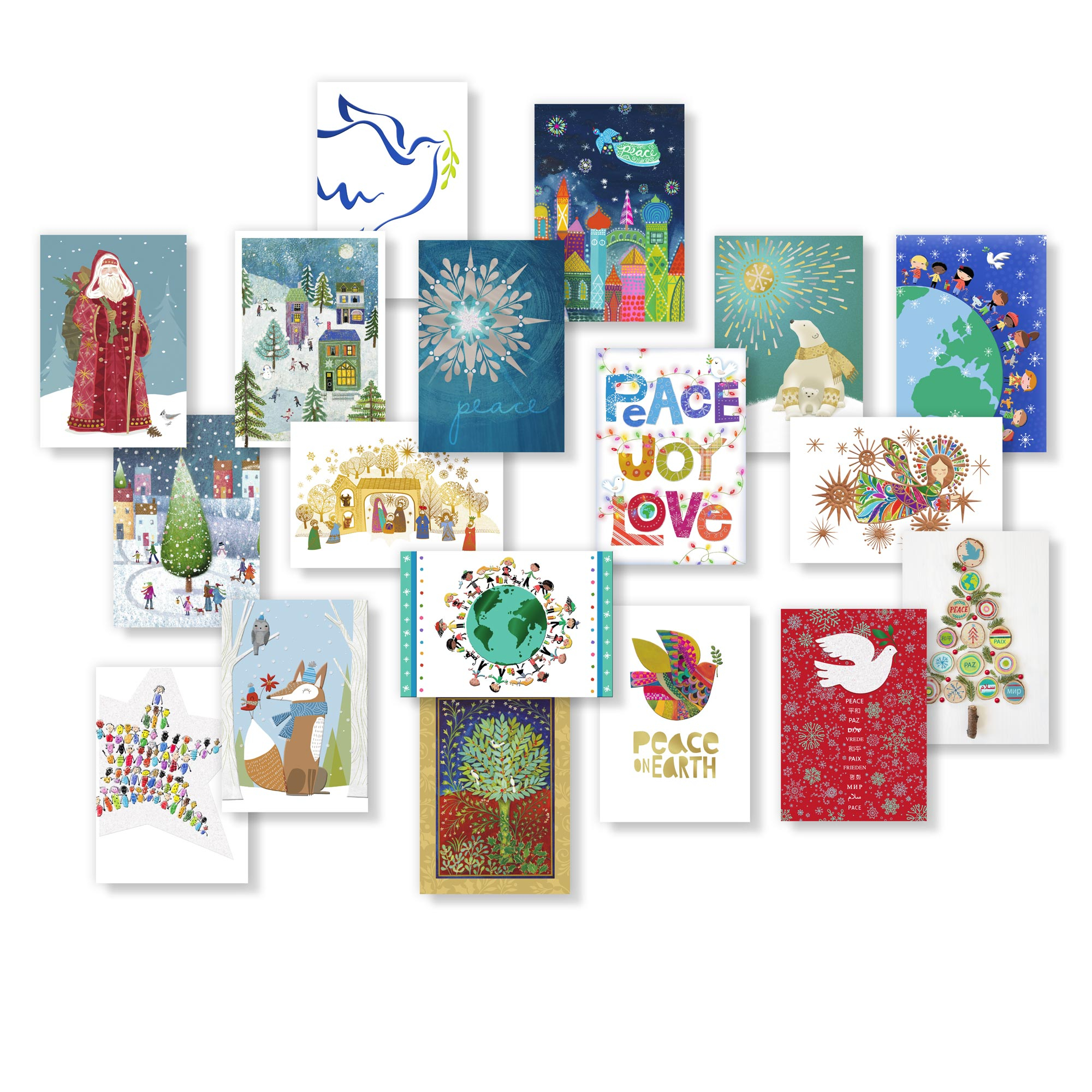 UNICEF Market UNICEF Holiday Card Assortment (set of 20) Holiday