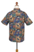 Herren-Reisehemd aus Baumwolle, „Aloha“ – Baumwoll-Aloha-Reisehemd