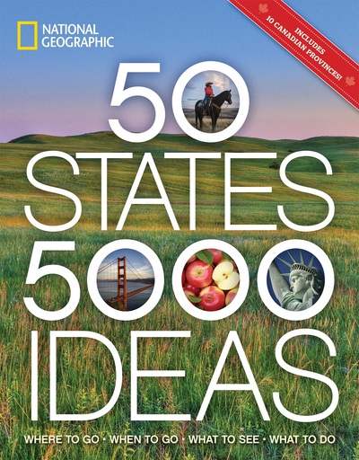 '50 States, 5,000 Ideas' - National Geographic Book 50 States, 5,000 Ideas