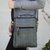 Wool tweed satchel, 'Killarney Mist' - Irish Wool Plaid Shoulder Bag with Adjustable Strap (image 2b) thumbail