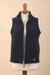 Brushed wool blend vest, 'Alpine Sojourn' - Italian Brushed Wool Blend Vest (image 2b) thumbail