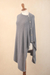 Cashmere and wool blend poncho, 'Whisper Soft' - Italian Cashmere Blend Poncho (image 2i) thumbail