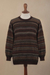 Men's alpaca sweater, 'Aymara Pride' - Men's 100% Alpaca Pullover Sweater (image 2e) thumbail