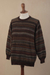 Men's alpaca sweater, 'Aymara Pride' - Men's 100% Alpaca Pullover Sweater (image 2f) thumbail