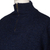 Jersey de hombre de lana con media cremallera - Jersey de lana con cremallera de un cuarto para hombre