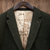 Men's wool tweed blazer, 'Joyce' - Men's Tailored Wool Blend Tweed Herringbone Blazer (image 2d) thumbail