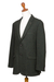Herren-Blazer aus Woll-Tweed, „Joyce“ – Maßgeschneiderter Herren-Blazer aus Wollmischung-Tweed mit Fischgrätenmuster