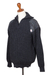 Men's wool sweater, 'Heritage Tweed' - Men's Tweed Accent Pullover Sweater