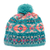 Knit wool hat, 'Makalu' - Hand-Knit Wool Hat from Nepal (image 2a) thumbail
