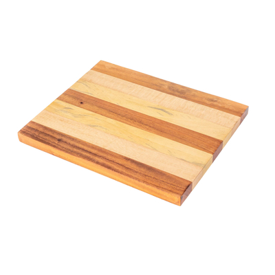 Wood cutting board, 'Fresh Flavor' - Wood Cutting Board from India