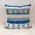 Cotton cushion cover, 'Cozy Cottage Style' - Plush Cotton Cushion Cover from India