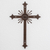 Wrought iron cross, 'Message of Light' - Religious Iron Cross Wall Art (image 2) thumbail