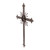 Wrought iron cross, 'Message of Light' - Religious Iron Cross Wall Art (image 2b) thumbail