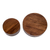 Wood centerpieces, 'Maya Circle' (pair) - Modern Wood Bowl Centerpiece from Central America (Pair) (image 2e) thumbail
