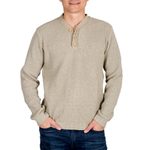 Men's cotton sweater, 'Maya Gentleman' - Unique Handspun Cotton Pullover Sweater