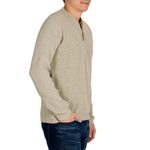 Men's cotton sweater, 'Maya Gentleman' - Unique Handspun Cotton Pullover Sweater