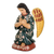 Wood sculpture, 'Angel of Gratitude' - Hand Painted Angel Wood Sculpture (image 2a) thumbail