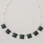Jade pendant necklace, 'Love's Riches' - Fair Trade Sterling Silver 925 Jade Pendant Necklace thumbail