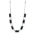 Jade chain necklace, 'Sweet Maya' - Artisan Crafted Good Luck Sterling Silver Jade Necklace thumbail