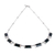 Jade chain necklace, 'Sweet Maya' - Artisan Crafted Good Luck Sterling Silver Jade Necklace (image 2c) thumbail