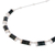 Jade chain necklace, 'Sweet Maya' - Artisan Crafted Good Luck Sterling Silver Jade Necklace (image 2d) thumbail