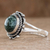 Jade cocktail ring, 'Antigua Sun' - Artisan Jewelry Sterling Silver Jade Ring (image 2) thumbail
