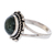 Jade cocktail ring, 'Antigua Sun' - Artisan jewellery Sterling Silver Jade Ring (image 2a) thumbail