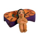 Pinewood nativity scene, 'Angelical' (set of 10) - Hand Crafted Nativity Scene Wood Sculpture (Set of 10)