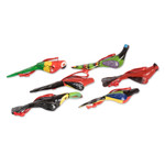 Ceramic ornaments, 'Forest Birds' (set of 6) - Central American Ceramic Bird Ornaments (Set of 6)