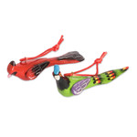 Ceramic ornaments, 'Forest Birds' (set of 6) - Central American Ceramic Bird Ornaments (Set of 6)