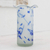 Vase aus geblasenem Glas - Fair-Trade-Vase aus mundgeblasenem Glas und recyceltem Glas