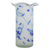 Vase aus geblasenem Glas - Fair-Trade-Vase aus mundgeblasenem Glas und recyceltem Glas