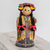 Pinewood and cotton display doll, 'San Juan Sacatepequez' - Pinewood and cotton display doll