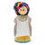 Pinewood and cotton display doll, 'San Cristobal Totonicapan' - Pinewood and cotton display doll thumbail