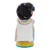 Pinewood and cotton display doll, 'San Cristobal Totonicapan' - Pinewood and cotton display doll (image 2d) thumbail