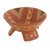 Ceramic centerpiece, 'Fruit of the Maya' - Collectible Ceramic Decorative Bowl Centerpiece (image 2a) thumbail