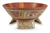 Ceramic centrepiece, 'Sacred Maya' - Handmade Ceramic Decorative Bowl centrepiece