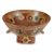 Ceramic centrepiece, 'Maya Offering' - Unique Archaeological Ceramic Bowl centrepiece