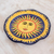 Ceramic serving plate, 'Sun of El Salvador' - Ceramic serving plate (image 2) thumbail