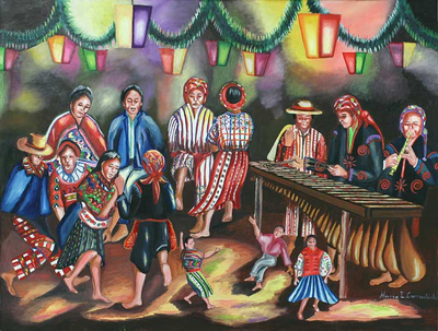 Dance and Music Expressionist Painting