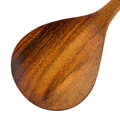 Wood serving spoons, 'Peten Delight' (pair) - Handcrafted Wood Serving Spoons (Pair) 