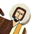 Belén de madera de pino, 'Regalo de Navidad' (11 piezas) - Cristianismo Escultura de madera para belén (11 piezas)