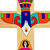 Pinewood cross, 'Holy Spirit' - Handcrafted Central American Religious Wood Cross (image 2b) thumbail