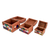 Pinewood boxes, 'Animal Friends' (set of 3) - Wood Bird Decorative Box (Set of 3) (image 2d) thumbail