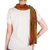 Rayon chenille scarf, 'Autumn Breeze' - Artisan Crafted Bamboo Chenille Scarf from Central America (image 2c) thumbail