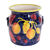 Ceramic flower pot, 'Tropical Bounty' - Ceramic flower pot