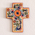 Ceramic cross, 'Rebirth' - Ceramic cross (image 2) thumbail