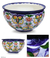 Ceramic flower pot, 'Starlight Flowers' - Ceramic flower pot (image 2) thumbail