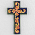 Keramisches Kreuz, 'farbharmonie - handgefertigtes christentum-keramik-wandkreuz